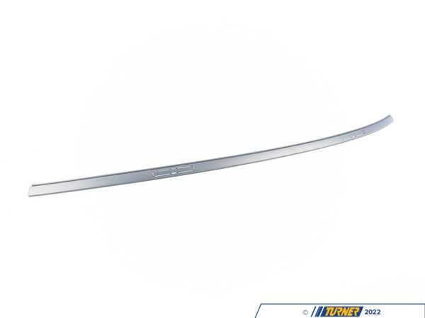 Genuine BMW ROOF MOLDING PRIME-COATED LE 51137930955