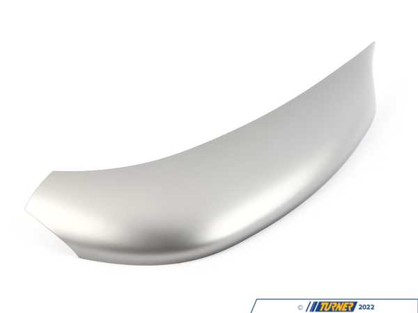 Genuine MINI Original MINI Decor Trim Cover, Console, F - 51459809545 - Dark Silver 51459809545