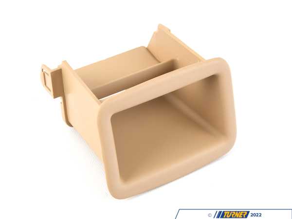 Genuine BMW Genuine BMW Cover, Belt Outlet, Center Beige - 52207135914,E60 M5 52207135914