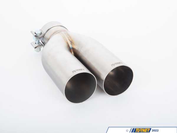 Turner Motorsport Turner Motorsport Single Wall Exhaust Tip - 2.75 Inlet - 3.0 OD - Stepped Left - Brushed Stainless - (NO LONGER AVAILABLE) 026732TMS01-07