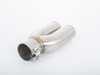 Turner Motorsport Turner - Single Wall Straight Cut Exhaust Tip - 2.5 Inlet - 3.0 OD - Stepped Right - Brushed  026732TMS01-02 View 4