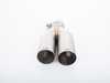 Turner Motorsport Turner - Single Wall Straight Cut Exhaust Tip - 2.5 Inlet - 3.0 OD - Stepped Right - Brushed  026732TMS01-02 View 3