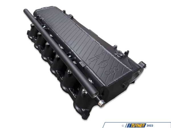 CSF Performance Charge-Air Cooler "Super Manifold" - Thermal Black Finish - Gen 2 B58 3.0L 8200B