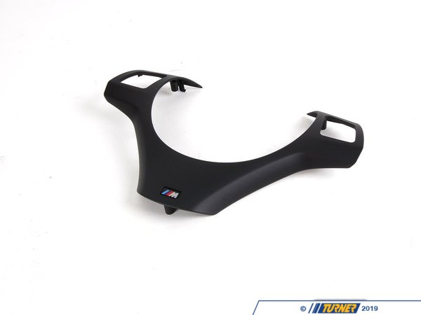 Genuine BMW M3 Steering Wheel Trim / Front Fascia - E9x & E8x with Sport Wheel 32307845527