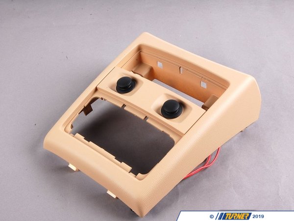 Genuine BMW Genuine BMW Rear Console Cover - Beige - E90 E91 51167150157