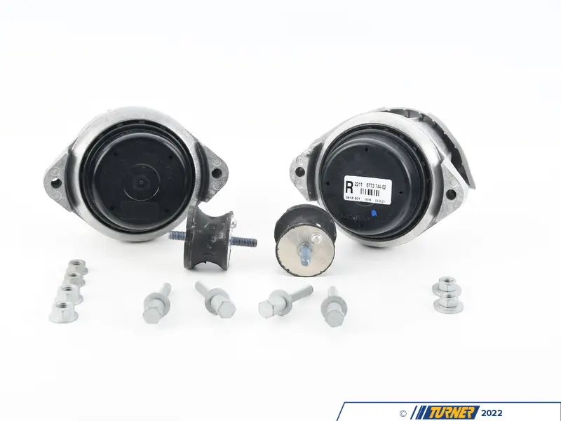 e8x9xdmKT2 - OE Engine And Transmission Mount Kit - N54/55 3.0L