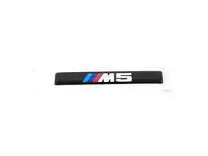 Genuine BMW Side Molding Emblem - E39 M5 - 51132496165