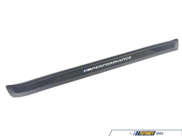 Genuine BMW SILL TRIM CARBON LEFT 51472457839