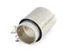 Turner Motorsport Turner 4" Universal Double Wall Exhaust Tip W/ Brushed Stainless Finish  026374TMS02-12 View 2