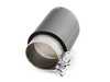 Turner Motorsport Turner 4" Universal Double Wall Exhaust Tip W/ Polished Black Chrome Finish  026374TMS02-08 View 3