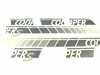 Genuine MINI Genuine MINI Side Stripes, Silver Cooper/Cooper S - 51142232622 51142232622 View 1