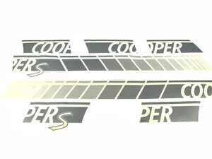Genuine MINI Side Stripes, Silver Cooper/Cooper S - 51142232622