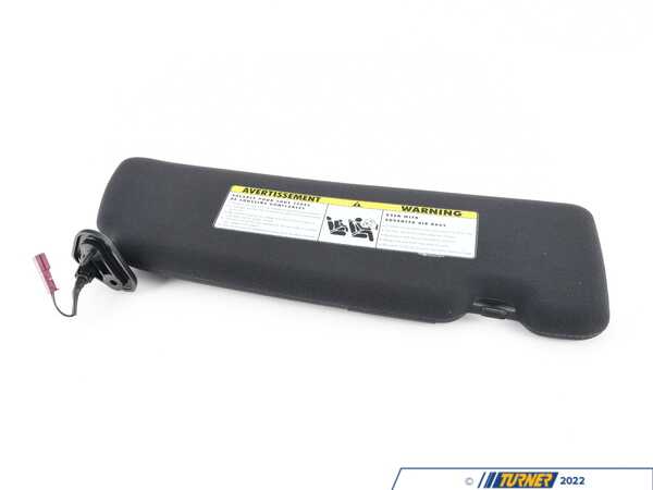Genuine BMW Genuine BMW Left Sun Visor Make-Up Lamp Anthrazit - 51167899043 - E63 51167899043