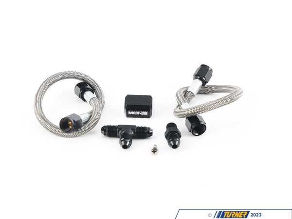 SnowPerformance Water-Methanol Dual Nozzle Upgrade Stainless Steel Braided Line SN0-40040-BRD