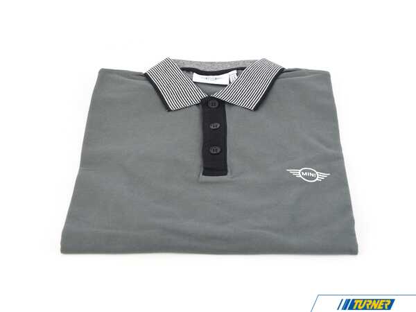 Genuine MINI MINI POLO MEN STRIPED COLLAR 80145A21618