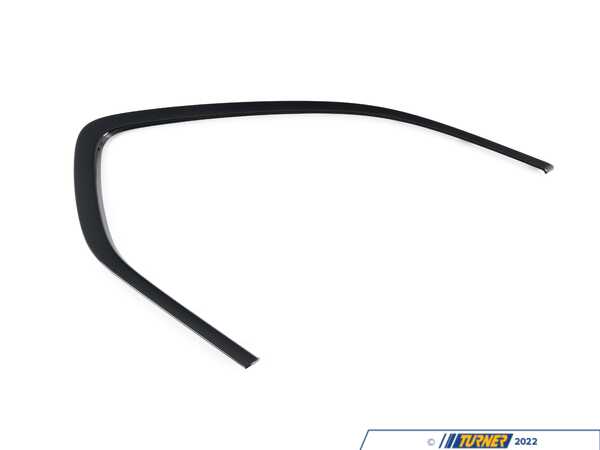 Genuine BMW FINISHER, SIDE WINDO 51377465920