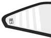 HARD Motorsport E36 Abrasion Resistant Polycarbonate "CUP Style" Rear Windows - Pair E36RWINDW2DCUP View 2