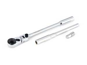 3 Piece 1/4" Mini Flex Bit/Socket Ratchet & T-handle
