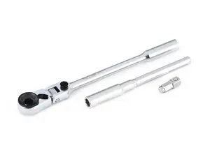 3 Piece 1/4" Mini Flex Bit/Socket Ratchet & T-handle