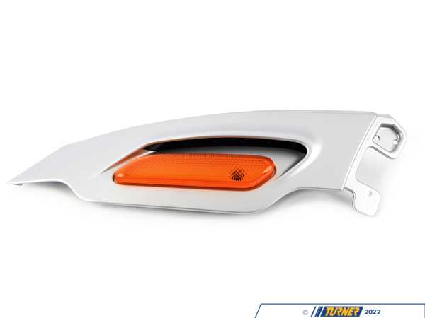Genuine MINI Genuine MINI Trim, Side Turn Signal, Right Silber - 51139804608 51139804608