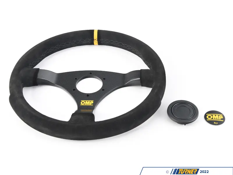 OD/2032 - OMP 320 Carbon S Steering Wheel - 320mm |Black/Yellow