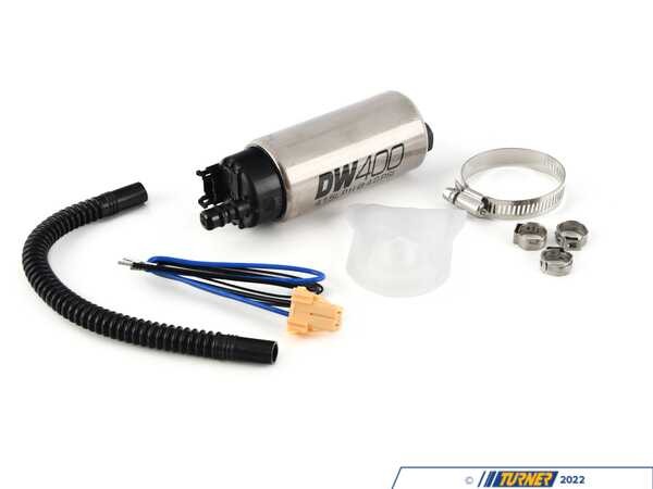 DeatschWerks DeatschWerks DW400 415 LPH Compact Fuel Pump W/ 9-1052 Install Kit (E36/E46) 9-401-1052