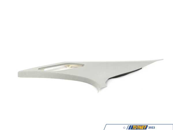 Genuine BMW Genuine BMW Trim Panel Column, Rear Right Hellgrau - 51437006852 - E39 51437006852
