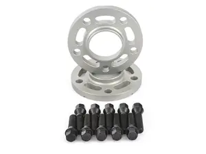 Turner Silver BMW 15mm Wheel Spacer & Bolt Kit - F01,F02,F06,F07,F10,F11,F12,F13,F2X,F3X,F87