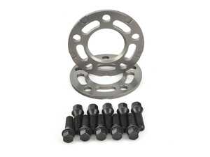 Turner BMW 7.5mm Silver Wheel Spacer & Bolt Kit - F01,F02,F06,F07,F10,F11,F12,F13,F2X,F3X,F87
