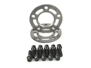 Turner BMW 7.5mm Silver Wheel Spacer & Bolt Kit - F01,F02,F06,F07,F10,F11,F12,F13,F2X,F3X,F87