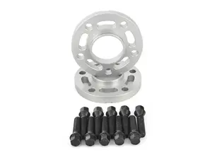 Turner Silver BMW 17.5mm Wheel Spacer and Extended Bolts Kit - F01,F02,F07,F10,F11,F12,F13,F2X,F30,F32,F33,F87