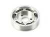 Vargas Turbo Technologies VTT Billet N5X Power Steering Pulley - Anodized Clear - BMW E82/88 E9X N54 N55 3.0L N54PSPULLEYRAW View 4