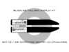 Goldenwrench Supply Co Blackline Taillight Overlay Kit - F97/G01 X3/X3M F97G01 View 1