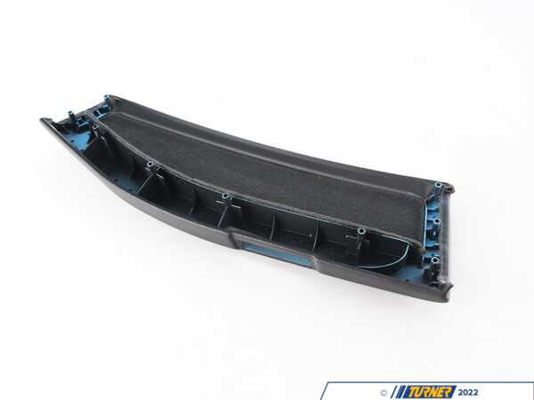 Genuine BMW Genuine BMW Door Pocket, Rear Right Schwarz - 51427079478,E60 M5 51427079478