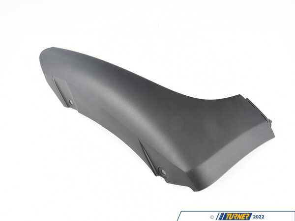Genuine MINI Original MINI Black Band Spoiler, Front Le - 51117337813 51117337813