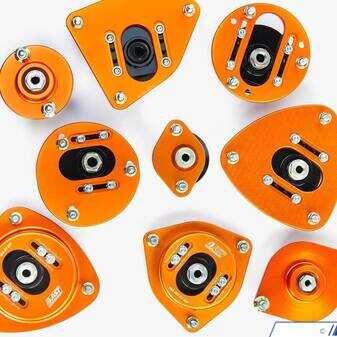 AST Suspension 5-Bolt Top Mount Camber Plates (Use w/OEM Damper) - F8X F87 M2 (Non-Comp)