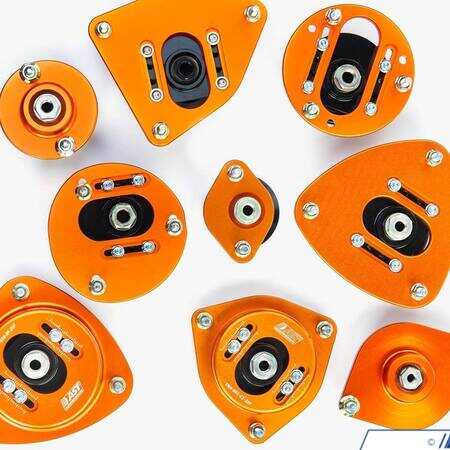 AST Suspension  Front Mount Camber Plates 3 Bolt Top - F82 M4 TMA-B15-A2-20F