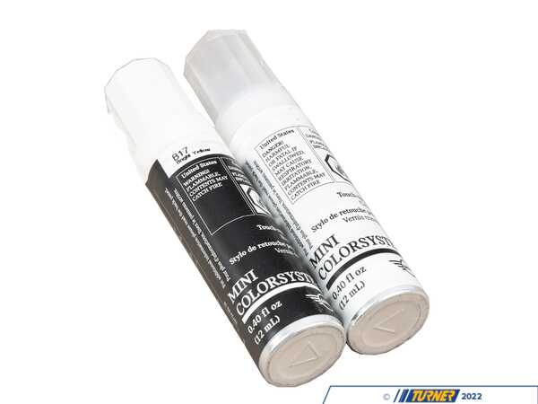 Genuine MINI Genuine MINI Paint Stick Bright Yellow 2X12Ml  B17 - 51912360722 51912360722