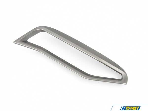 Genuine BMW TRIM ON GRILL, SIDE, RIGHT 51115A07602