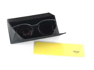 MINI Contrast EDGE PANTO SUNGLASSES / Black / Energetic Yellow