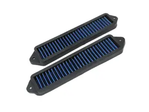 Burger Motorsports Cabin/Cowl Delete Filters - Blue 