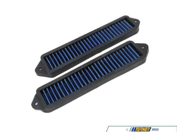 Burger Motorsports Burger Motorsports Cabin/Cowl Delete Filters - Blue  BMS-COWL-FILTEB