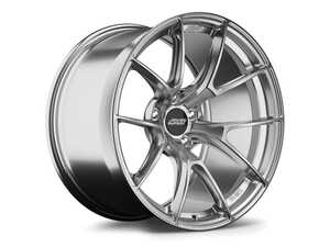 APEX 19"/20" VS-5RS Forged Staggered Wheel Set - Brushed Clear
