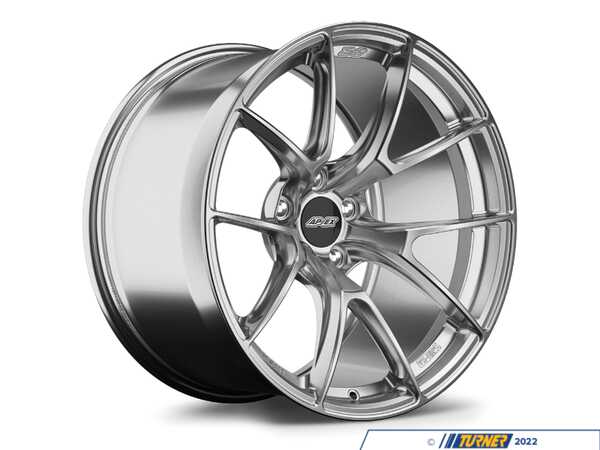 APEX Wheels APEX 19"/20" VS-5RS Forged Staggered Wheel Set - Brushed Clear vs5rsg82stgKT