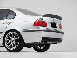 Turner Carbon Fiber High Kick Spoiler - E46 Sedan