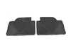 WeatherTech Rear All-weather Rubber Floor Mats - Black - F30 W268 View 1
