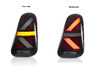 ZiZa MINI R53 Union Jack LED Clear/Black Led Taillights - Set BM11-R5001-C-A View 4