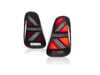 ZiZa MINI R53 Union Jack LED Clear/Black Led Taillights - Set BM11-R5001-C-A View 2
