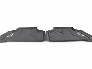 Genuine BMW Rear Rubber Floor Mat Set - Black - G05 X5