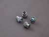 Genuine BMW Valve Stem Caps - BMW Roundel Logo (Set of 4) 36110421544